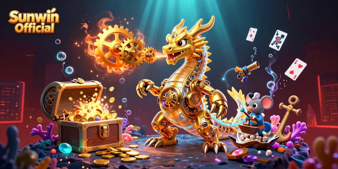 Experience the vibrant gaming world with Sunwin Official; explore treasures and excitement in 3D!
