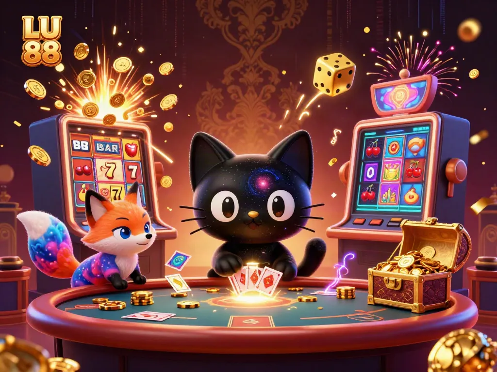 LU 88 offers exciting casino experiences with vibrant characters and thrilling game elements.