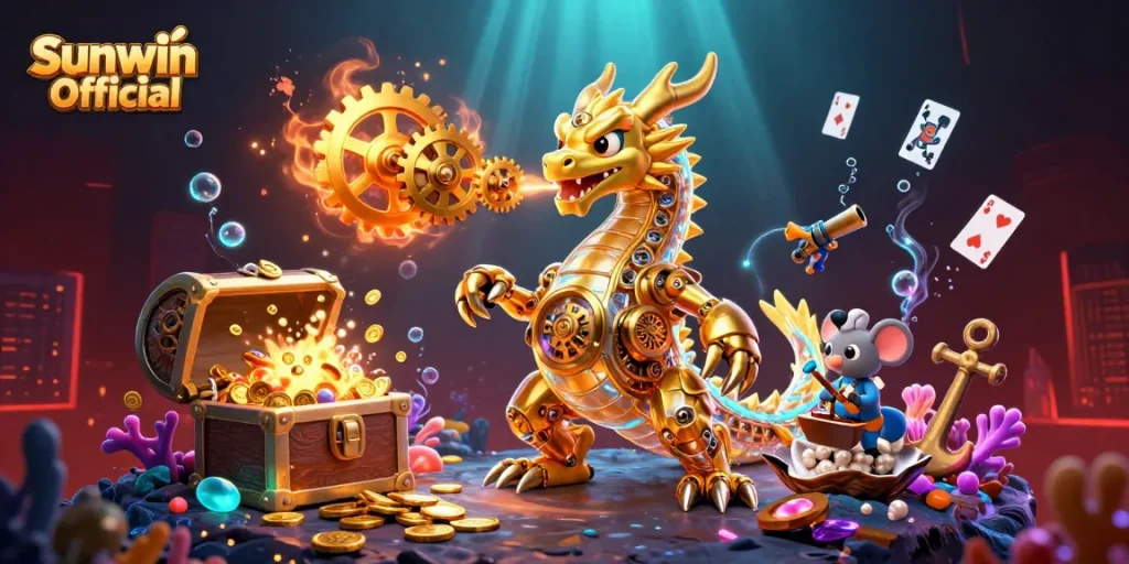 Experience the vibrant gaming world with Sunwin Official; explore treasures and excitement in 3D!